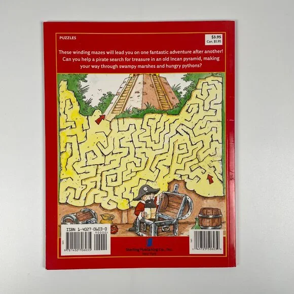 🍋 4/$20 Pirate Mazes | Kids Books Childrens Book - Picture 5 of 5